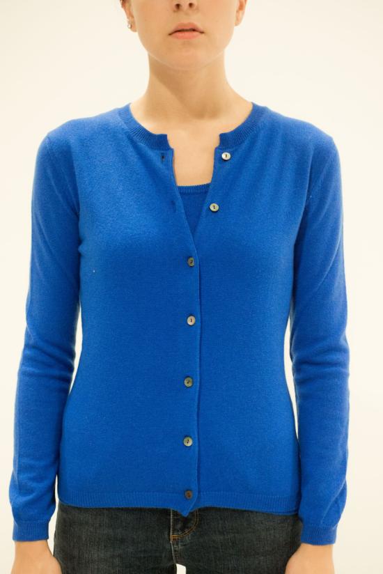 25FW 라 로즈 가디건 GDC22801C 40987 BLUETTE