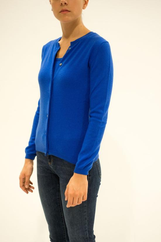 25FW 라 로즈 가디건 GDC22801C 40987 BLUETTE - LA ROSE