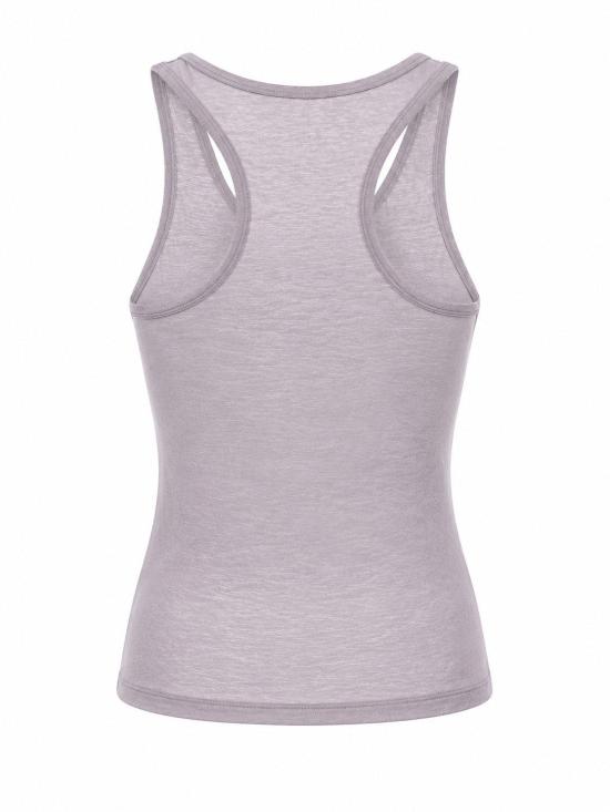 26FW 라 로즈 민소매 티셔츠 TP002008 GREY - LA ROSE