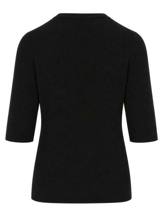 25FW 라 로즈 스웨터 GDC22805C 2000 NERO - LA ROSE