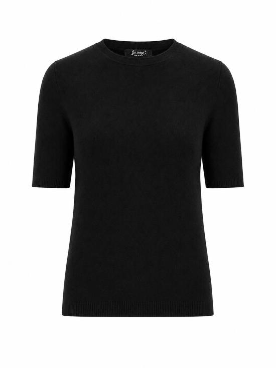 25FW 라 로즈 스웨터 GDC22805C 2000 NERO