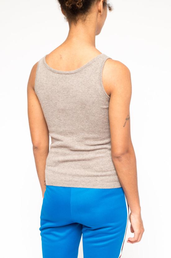 25FW 라 로즈 민소매 티셔츠 GDC22806C 20629 GRIGIO MELANGE - LA ROSE