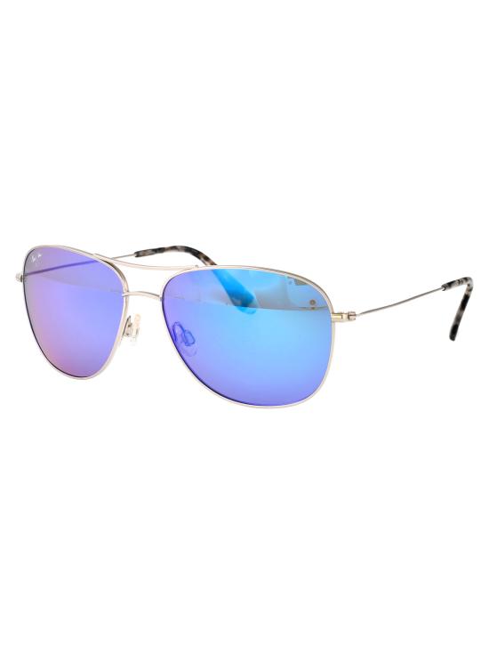 26SS 마우이짐 선글라스 B247 17 17 silver - MAUI JIM