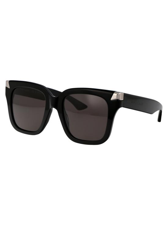 25FW 알렉산더 맥퀸 선글라스 AM0440S 001 black - ALEXANDER MCQUEEN