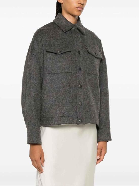  브루넬로 쿠치넬리 자켓 MD5657918C8160 Grey - BRUNELLO CUCINELLI