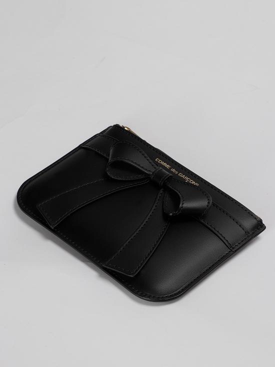 25FW 꼼데가르송 클래식 레더 라인 파우치 SA8100BB1 BLACK DOM - COMME DES GARCONS