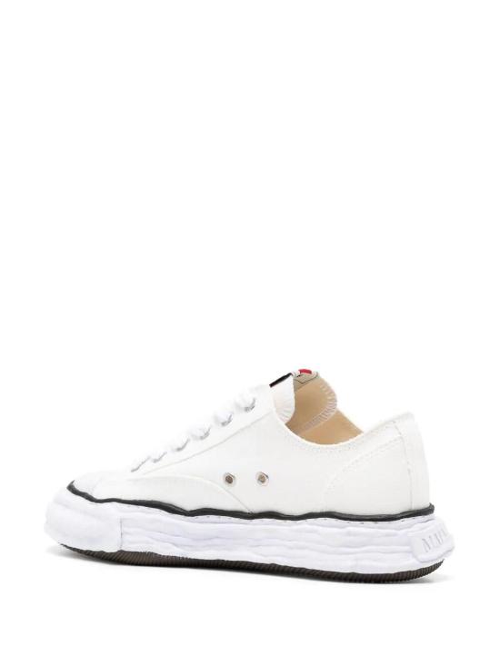25FW 메종 미하라 야스히로 피터슨23 OG 솔 캔버스 로우탑 A11FW702WHITE - MAISON MIHARA YASUHIRO