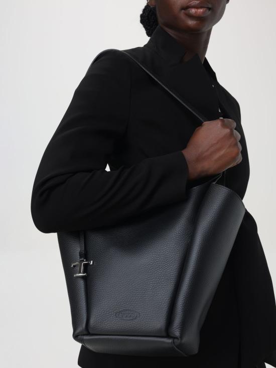 25SS 토즈 숄더백 XBWAPIE0200QRIB999 BLACK DOM - TODS