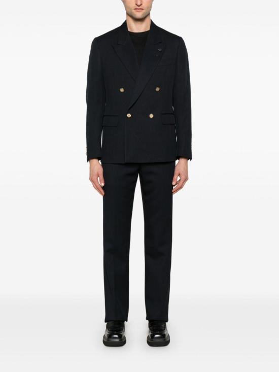  라르디니 반팔 티셔츠 ESLTMC57ES64052 999 BLACK DOM - LARDINI