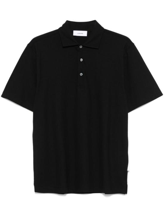  라르디니 폴로 티셔츠 ESLPMC80ES64053 999 BLACK DOM