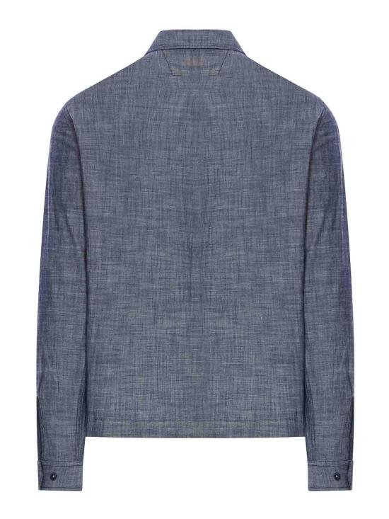 25SS 씨피 컴퍼니 긴팔 셔츠 18CMSH152A110065WD17 WASHED AND DRIED RESINE DOM - C.P. COMPANY