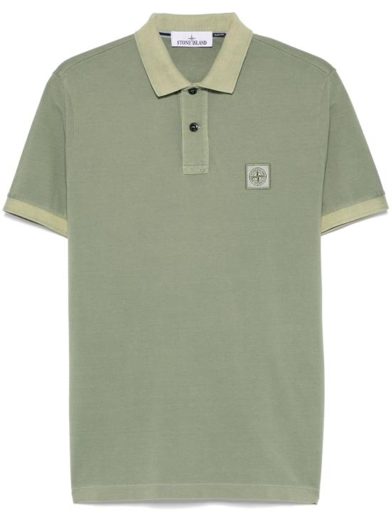 25SS 스톤 아일랜드 폴로 티셔츠 K1S1522002SCS0067V0055 SAGE GREEN DOM