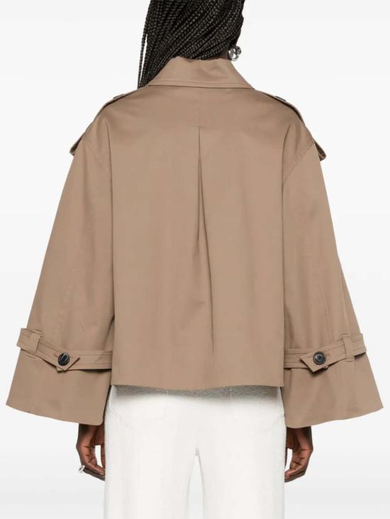  바이말렌비거 트렌치 코트 By Malene Birger Alisandra 트렌치 재킷 화석 - BY MALENE BIRGER