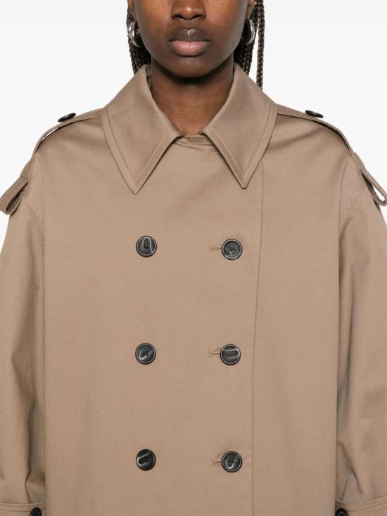  바이말렌비거 트렌치 코트 By Malene Birger Alisandra 트렌치 재킷 화석 - BY MALENE BIRGER