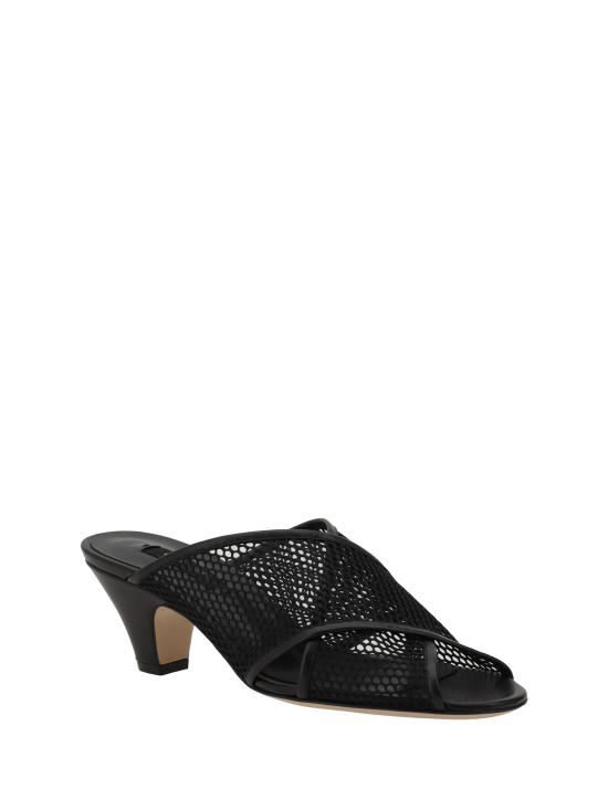 25SS 카사데이 뮬/슬리퍼 1H028J0501T05089000 NERO BLACK - CASADEI