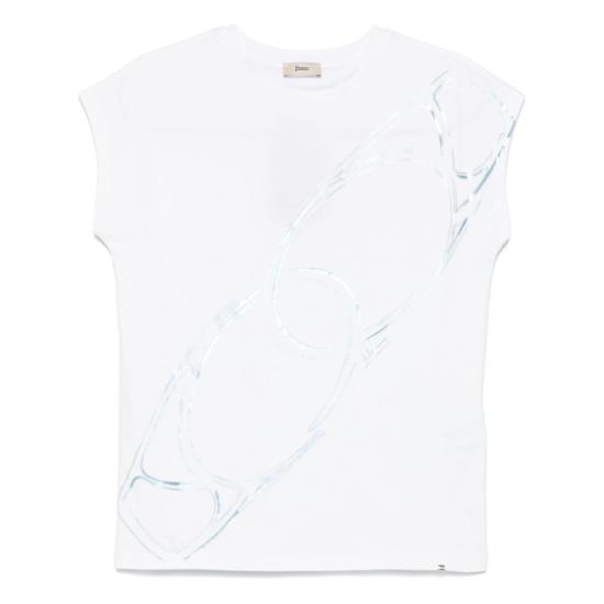 25SS 에르노 민소매 티셔츠 52009 JG000279D 1090 WHITE