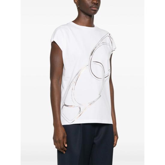 25SS 에르노 민소매 티셔츠 52009 JG000279D 1021 WHITE - HERNO