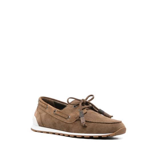 25SS 브루넬로 쿠치넬리 로퍼 MZSFG2903 C7495 BROWN - BRUNELLO CUCINELLI