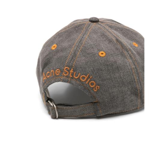 25SS 아크네 스튜디오 모자 C40405 BLACK GREY - ACNE STUDIOS