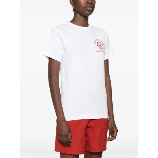 25SS 스포티앤리치 반팔 티셔츠 TO043606508WH WHITE - SPORTY & RICH