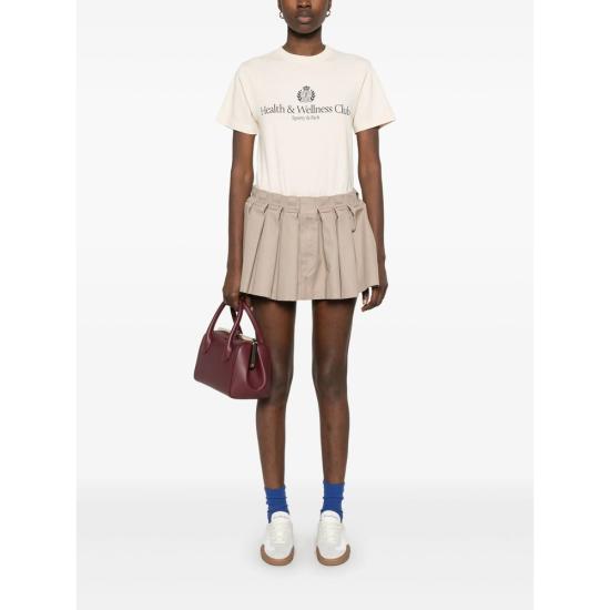 25SS 스포티앤리치 반팔 티셔츠 TO043606241CR CREAM NEUTRALS - SPORTY & RICH