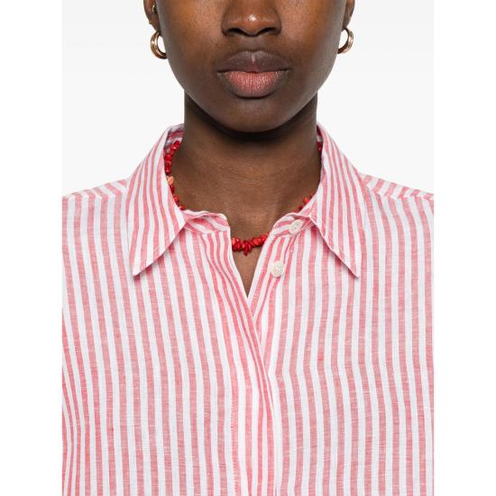 25SS 리비에라 셔츠 ST001 RED RED WHITE - RIVIERA