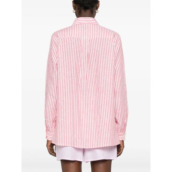 25SS 리비에라 셔츠 ST001 RED RED WHITE - RIVIERA