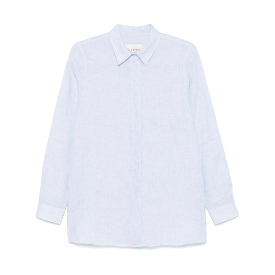 25SS Riviera 셔츠 ST001 LGBLU BLUE WHITE