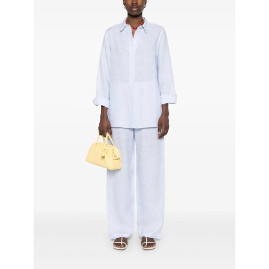 25SS Riviera 셔츠 ST001 LGBLU BLUE WHITE - OTHER BRANDS