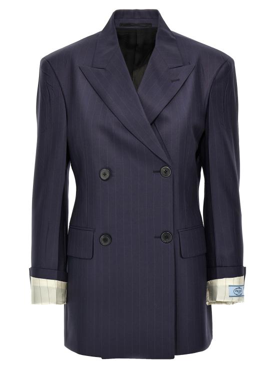 25FW 프라다 수트 자켓 P549PSOOO16PSF0008 Blue