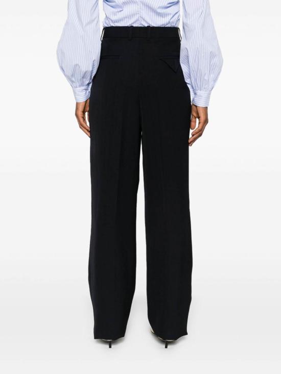 25FW 보테가베네타 스트레이트 팬츠 789874V2U104055 Blue - BOTTEGA VENETA