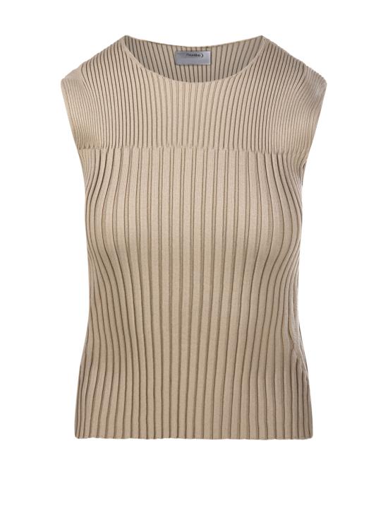 25SS 누드 민소매 티셔츠 1101E25030 243 STRAW