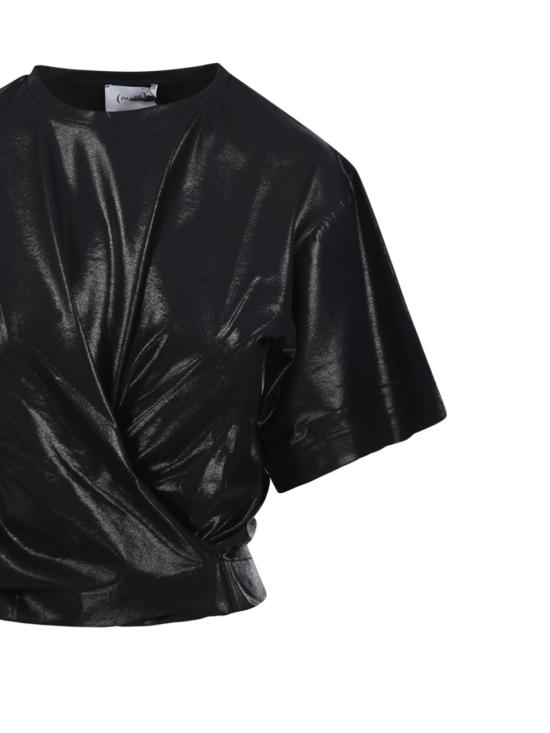 25SS 누드 반팔 티셔츠 1103E25308 568 BLACK - NUDE