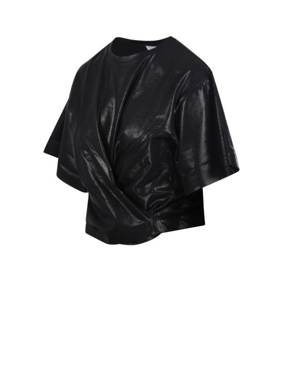 25SS 누드 반팔 티셔츠 1103E25308 568 BLACK - NUDE