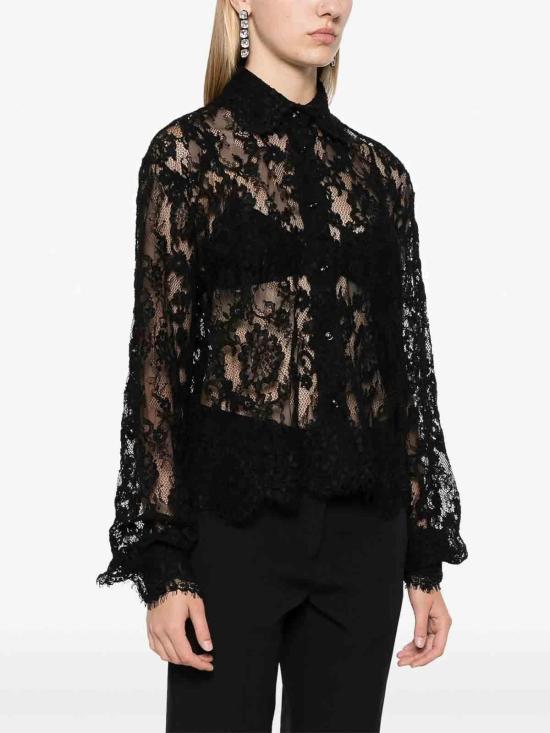  에르마노 설비노 셔츠 D452K315BXD95708 Black - ERMANNO SCERVINO