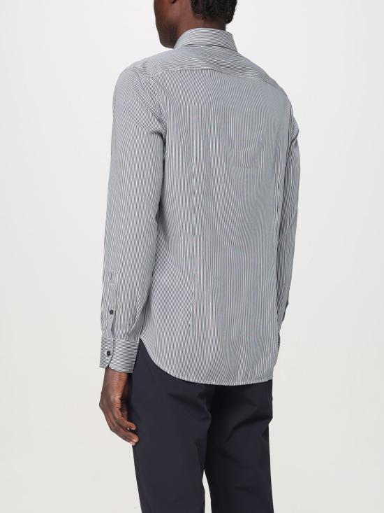 25SS 엠포리오 아르마니 긴팔 셔츠 EM001537AF14214 FB266 Navy - EMPORIO ARMANI