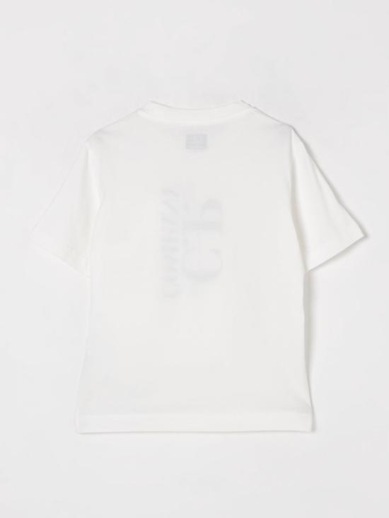 25FW [키즈] 씨피 컴퍼니 티셔츠 CNM00LLAA17 10135 White - C.P. COMPANY