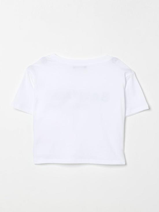 25FW [키즈] 발망 티셔츠 BW8A61Z0082 100NE White - BALMAIN