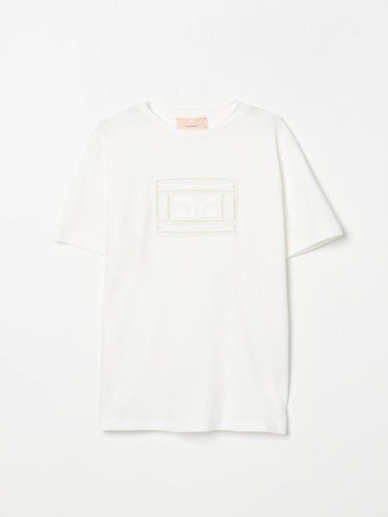 25FW [키즈] 엘리자베타프랜치 티셔츠 EFTS228JE006 0000 Yellow Cream