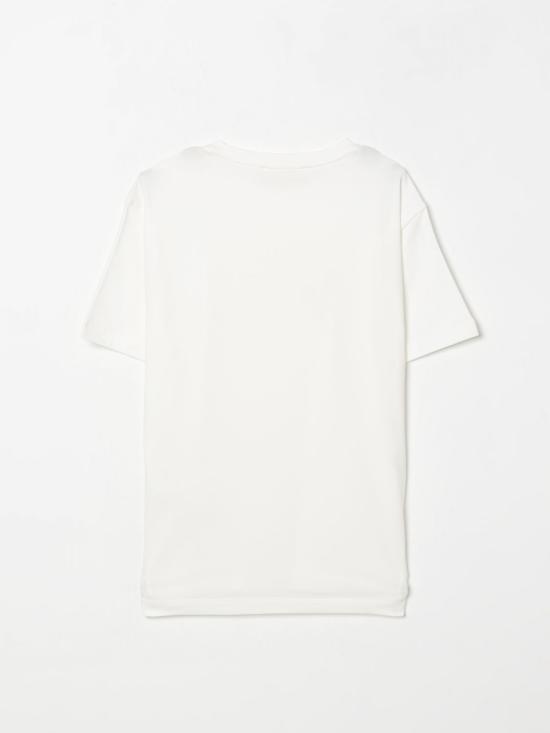 25FW [키즈] 엘리자베타프랜치 티셔츠 EFTS228JE006 0000 Yellow Cream - ELISABETTA FRANCHI