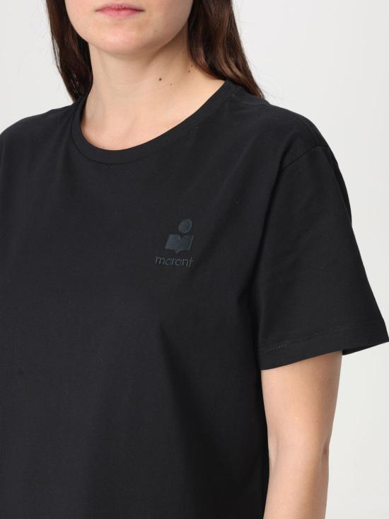 25FW 이자벨마랑에뚜왈 반팔 티셔츠 TS0070FAA1N98E 01BK Black - ISABEL MARANT ETOILE