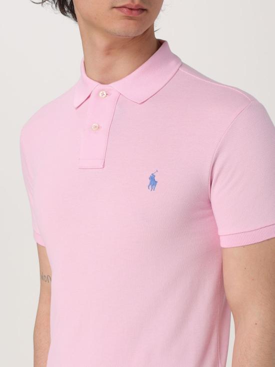 25FW 폴로 랄프로렌 폴로 티셔츠 710795080 004 Pink - POLO RALPH LAUREN