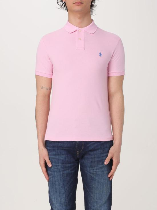 25FW 폴로 랄프로렌 폴로 티셔츠 710795080 004 Pink