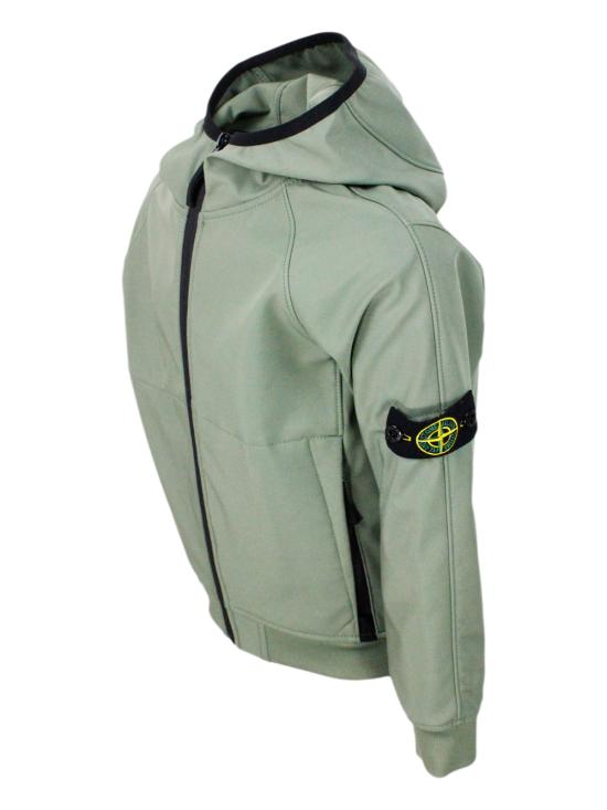 25SS [주니어] 스톤 아일랜드 자켓 801640127 59 Green - STONE ISLAND