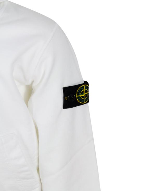 25SS [주니어] 스톤 아일랜드 니트/스웻셔츠 801661640 White - STONE ISLAND