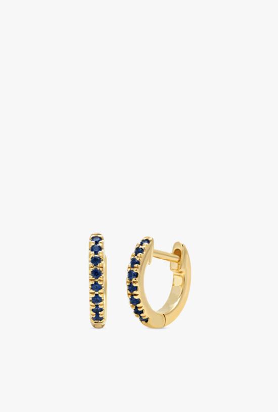  에리네스 이어링 미니 사파이어 허기스 블루