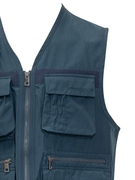 25SS Woolrich Black Label 베스트 CFBLVE0046MRUT4103 361 BLUE - OTHER BRANDS