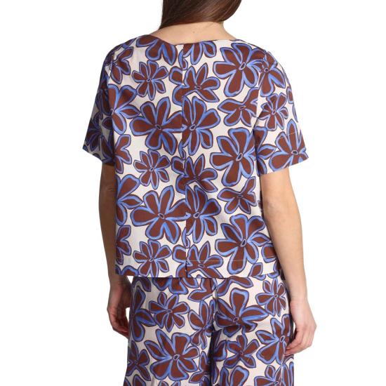  NIU' 블라우스 P25 606 T029 TOBACO Marrone - OTHER BRANDS