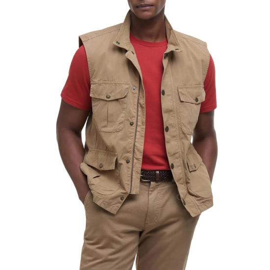  바버 베스트 P25 MGI0284 BE31 Beige - BARBOUR