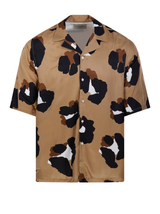 25SS 오피신 제네랄 반팔 셔츠 S25MSHI007 TOFEE BLAK BRW WHIT